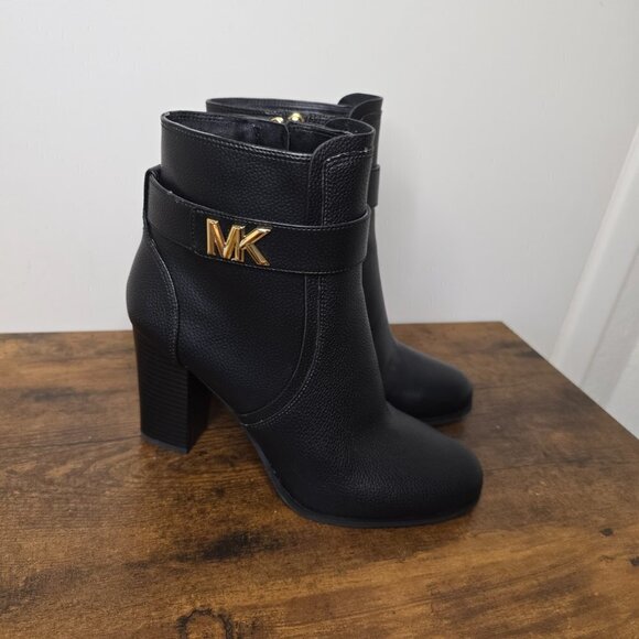NEW Michael Kors Jilly Dress Heeled Bootie - Picture 10 of 12